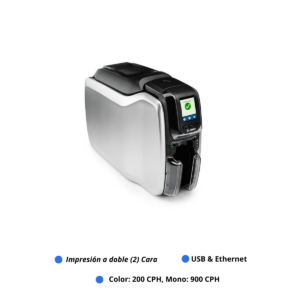Serie ZC300 | Modelo ZC32 Ethernet Impresora de tarjeta